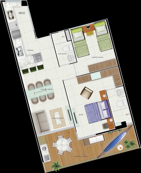 Apartamento para alugar com 2 quartos - Foto 18